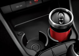 Front cup holder